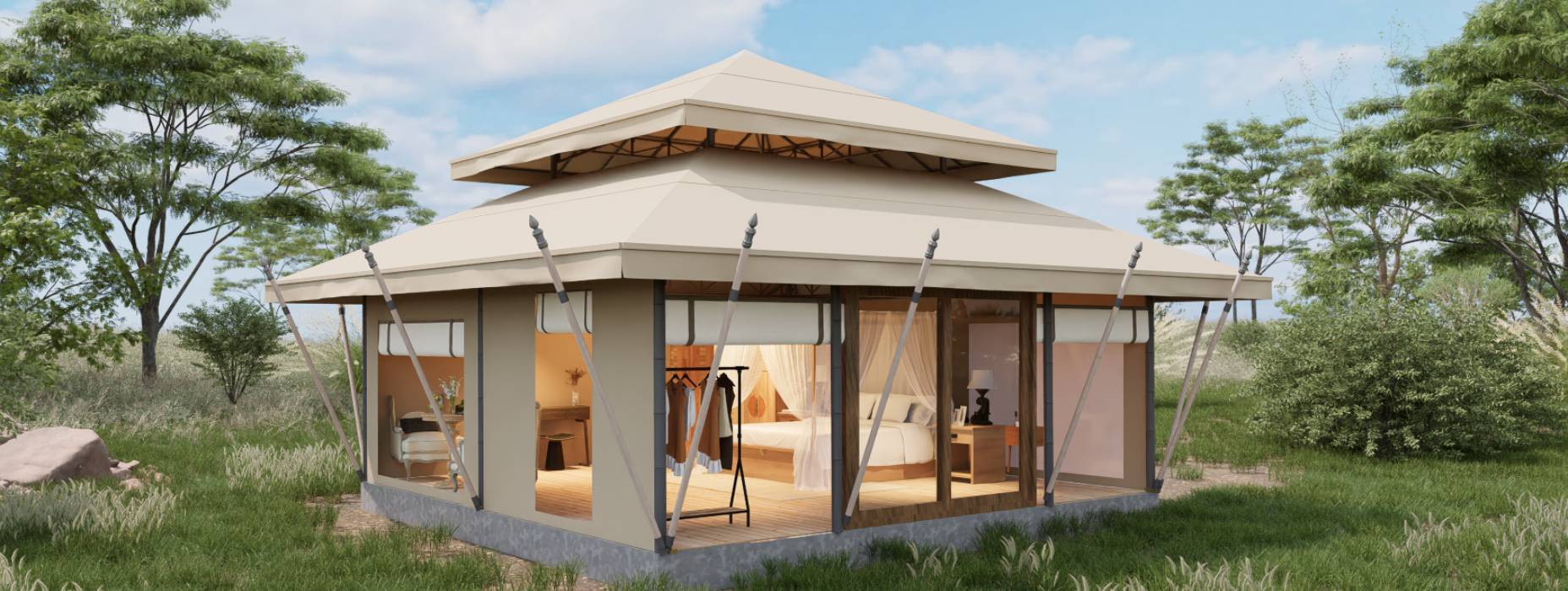 上林县户外野奢帐篷